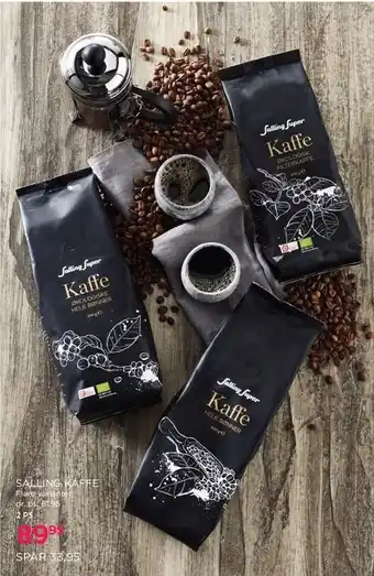 Salling Salling kaffe 2 ps. tilbud