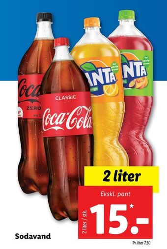 Lidl Sodavand tilbud