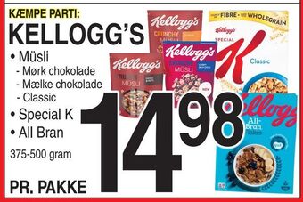 ABC Lavpris Kellogg's tilbud