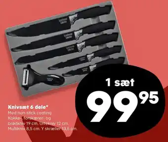 Knivsæt 6 dele