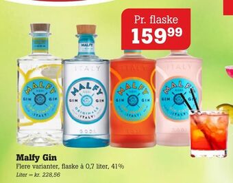 Poetzsch Padborg Malfy Gin tilbud