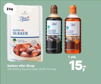 SuperBrugsen Sukker eller Sirup tilbud