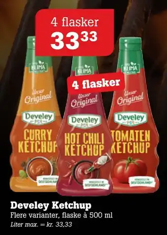 Poetzsch Padborg Develey Ketchup tilbud