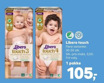 SuperBrugsen Libero touch tilbud