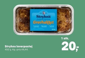 SuperBrugsen Stryhns leverpostej tilbud