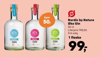 SuperBrugsen Nordic by Nature Øko Gin tilbud