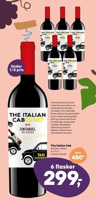 SuperBrugsen The Italian Cab tilbud