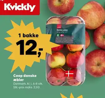 SuperBrugsen Coop danske æbler tilbud