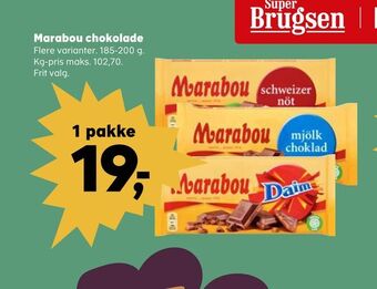 Marabou chokolade