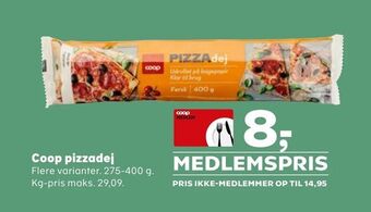 SuperBrugsen Coop pizzadej tilbud