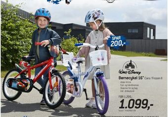 Thansen Børnecykel 16" tilbud