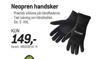 Thansen Neopren handsker tilbud