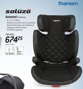 Thansen Autostol tilbud
