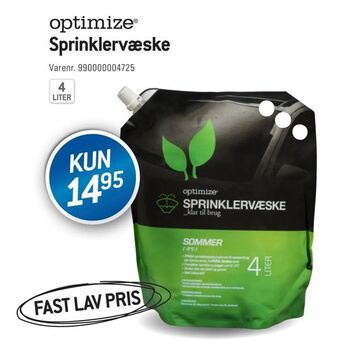 Thansen Sprinklervæske tilbud