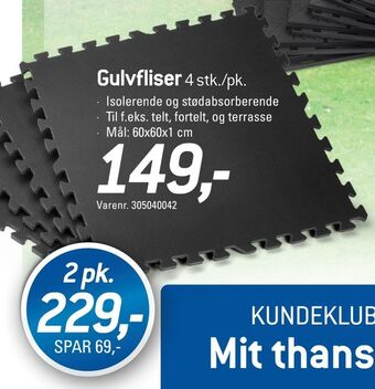 Thansen Gulvfliser tilbud