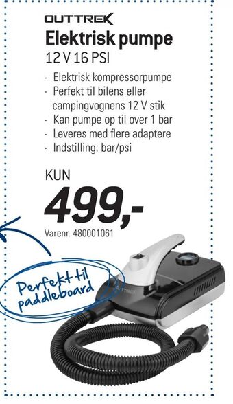 Thansen Elektrisk pumpe tilbud