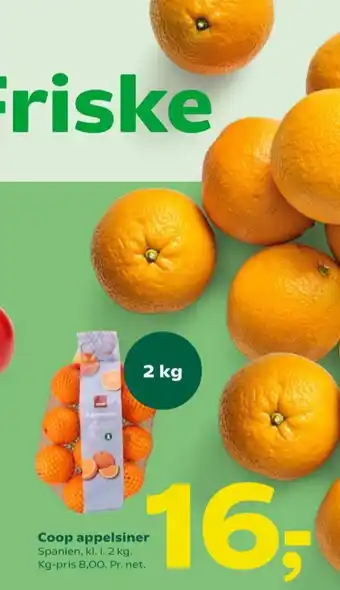 Coop 365 Smag forskellen appelsiner tilbud