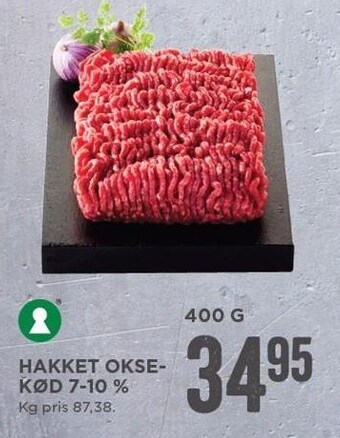 MENY Hakket oksekød 7-10% tilbud