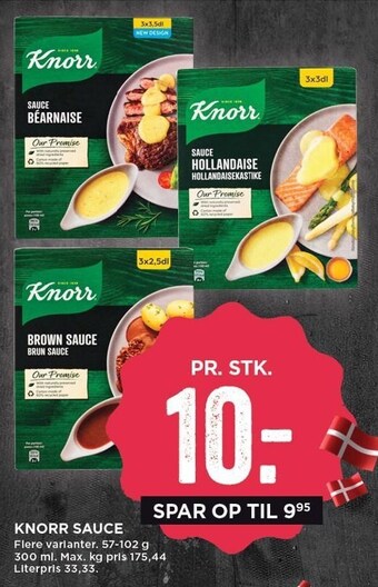 MENY Knorr Sauce tilbud