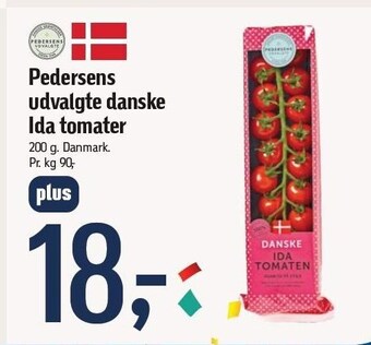 Føtex Pedersens udvalgte danske Ida tomater tilbud
