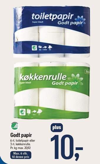 Føtex Godt papir tilbud