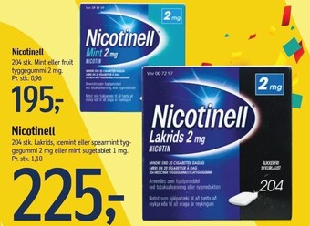 Føtex Nicotinell tilbud