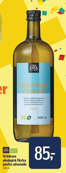 Føtex Urtekram økologisk ekstra jomfru olivenolie tilbud