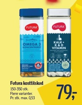 Føtex Futura kosttilskud tilbud