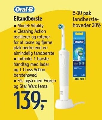 Føtex Eltandbørste tilbud