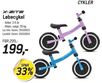 Thansen Løbecykel tilbud