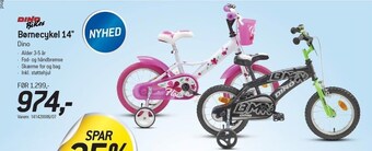 Thansen Børnecykel 14'' tilbud