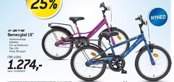 Thansen Børnecykel 18'' tilbud