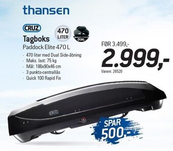 Thansen Tagboks tilbud