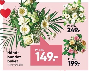 Bilka Håndbundet buket tilbud