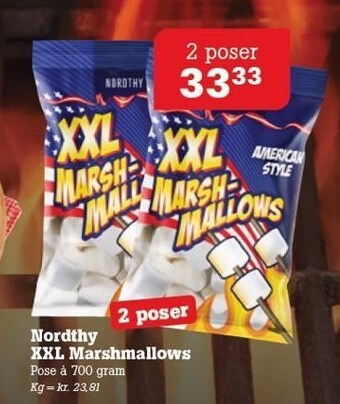 Poetzsch Padborg Nordthy XXL Marshmallows tilbud