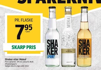 SPAR Shaker eller mokaï tilbud