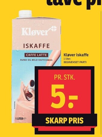 SPAR Kløver iskaffe tilbud