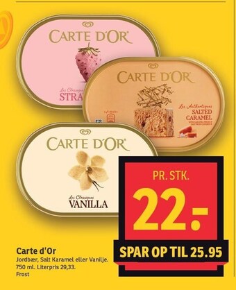 SPAR Carte d'Or tilbud