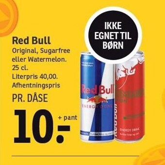 SPAR Red Bull tilbud