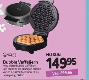 Bubble vaffeljern