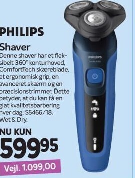 Din Isenkræmmer Shaver tilbud