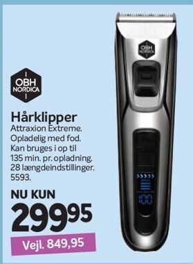 Din Isenkræmmer Hårklipper tilbud