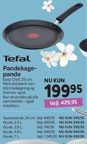 Din Isenkræmmer Pandekagepande tilbud