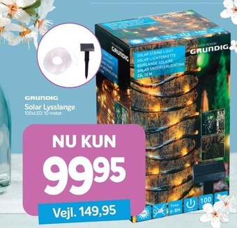 Din Isenkræmmer Solar lysslange tilbud