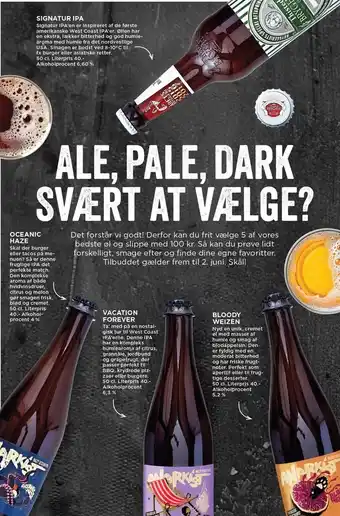 MENY Ale, pale, dark svært at vælge? tilbud
