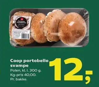 Coop 365 Coop portobello svampe tilbud