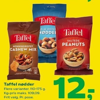 Coop 365 Taffel nødder tilbud
