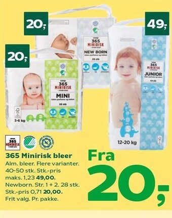 Coop 365 365 Minirisk bleer tilbud