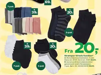 Coop 365 Strømper til hele familien tilbud
