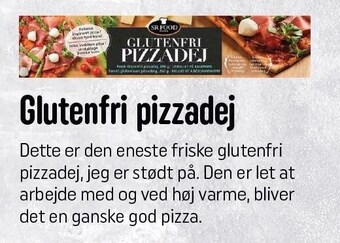 REMA 1000 Glutenfri pizzadej tilbud